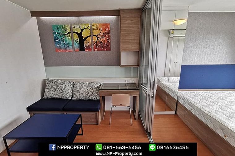 For Rent Lumpini Condo Town Chonburi-Sukhumvit - 1 bed 26 sq.m.  6th floor
