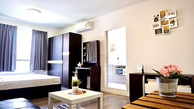 Condos for rent : For Rent dcondo Campus Resort Bangna - 29 sq.m.  5th floor