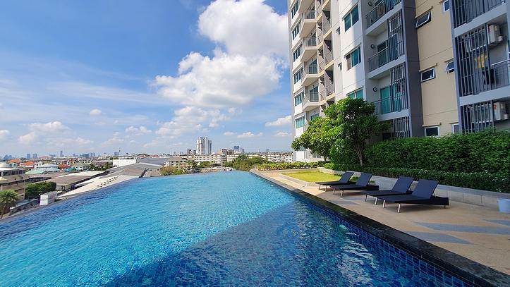 รูป 1นอน 50ตรม@ศุภาลัย วิสต้า ห้าแยกปากเกร็ด แต่งครบ พร้อมอยู่ ฟรี!!wifi ที่จอดรถ - รูปที่ 28/38