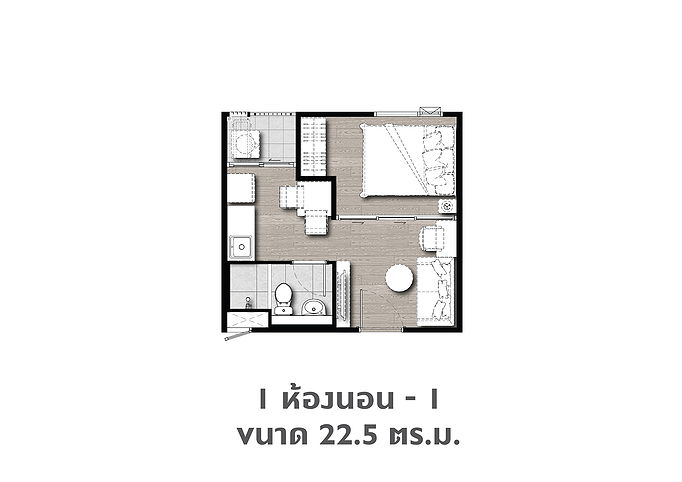 picture Plum condo Ramkhamhaeng 60 Interchange for rent - 9/10