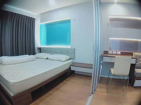 Rent! Lumpini ville ramkhamheng 60/2 size 26 sqm. 8,500 baht Fully Furnished