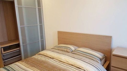 ให้เช่าคอนโดไอดีโอ โมบิ สุขุมวิท อิสท์เกต (IDEO Mobi Sukhumvit Eastgate) เฟอร์ครบ + พร้อมอยู่