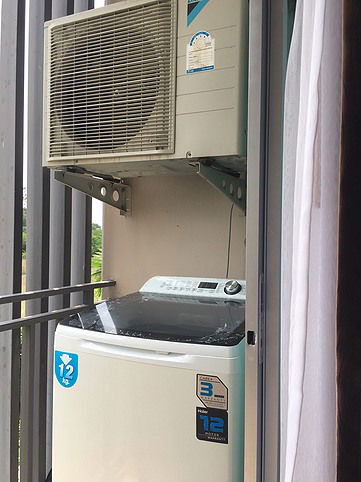 รูป ให้เช่าคอนโดไอริส แอเวนิว อ่อนนุช-ลาดกระบัง (IRIS Avenue Onnuch-Suvarnabhumi) เฟอร์ครบ + พร้อมอยู่ สนใจทัก Line ID : @landplus - รูปที่ 6/7