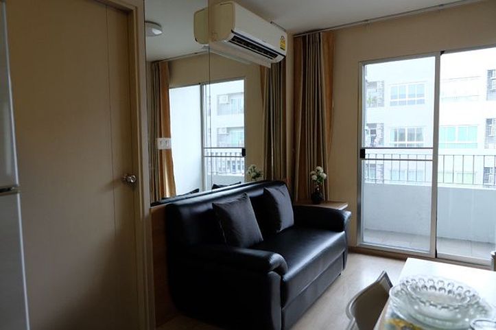 รูป ให้เช่าเอลลิโอ คอนโด สุขุมวิท 64 (Elio Condo Sukhumvit 64) ตึก D ชั้น 7 เฟอร์ครบ + พร้อมอยู่ - รูปที่ 4/8
