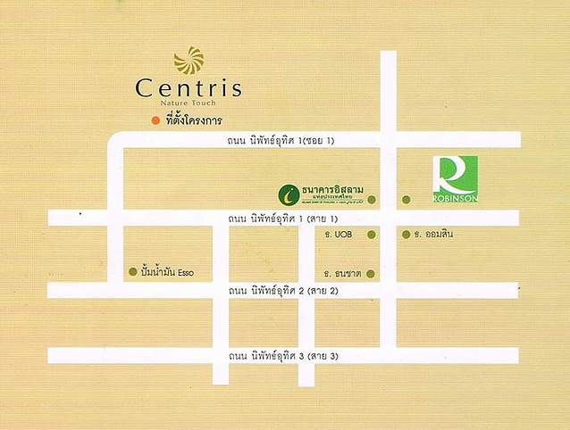 รูป ให้เช่า Centris condominium ใกล้โรบินสันหาดใหญ่  ห้องใหญ่ขนาด 36.5 ตร.ม. - รูปที่ 14/14