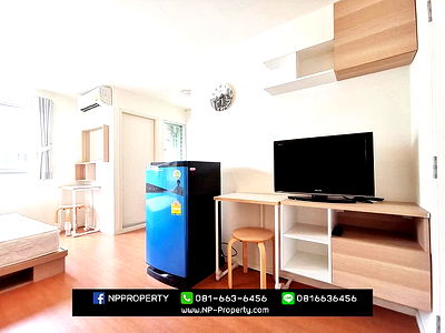 Condos for rent : For Rent Lumpini Condo Town Chonburi-Sukhumvit - 1 bed 21 sq.m.  8th floor