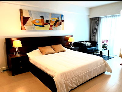 คอนโดให้เช่า : Urgent for Rent: 1 Bedroom @ 8,500 Bht (New Fully Furnished)