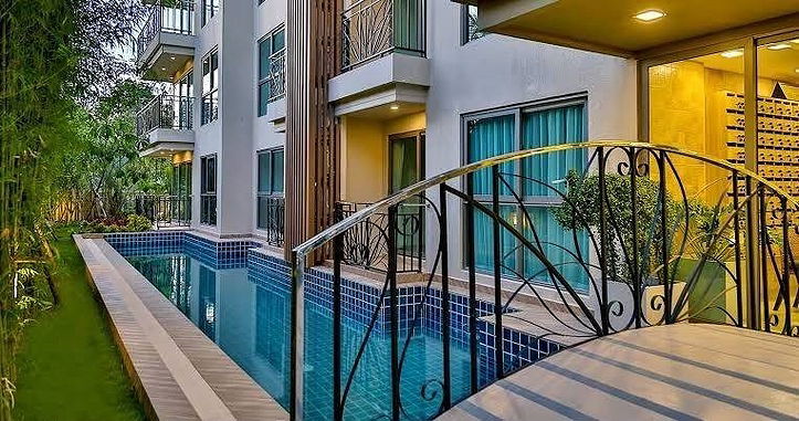 picture For rent, City Garden tower Pattaya - Naklua, area 35 sq.m., 7th floor,  13,000 baht - 6/31