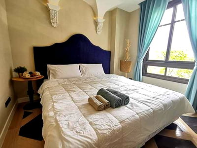 Condos for rent Jomtien Sai 2 : For rent, Espana Condo Resort Pattaya, area 35 sq. M. 3rd floor, ready to move in. 13,000 baht  S01-0042