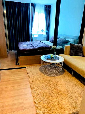 Condos for rent Donmuang Taharnagardbumrung School : For Rent Knightsbridge Skycity Saphanmai - 1 bed 22 sq.m.  8th floor