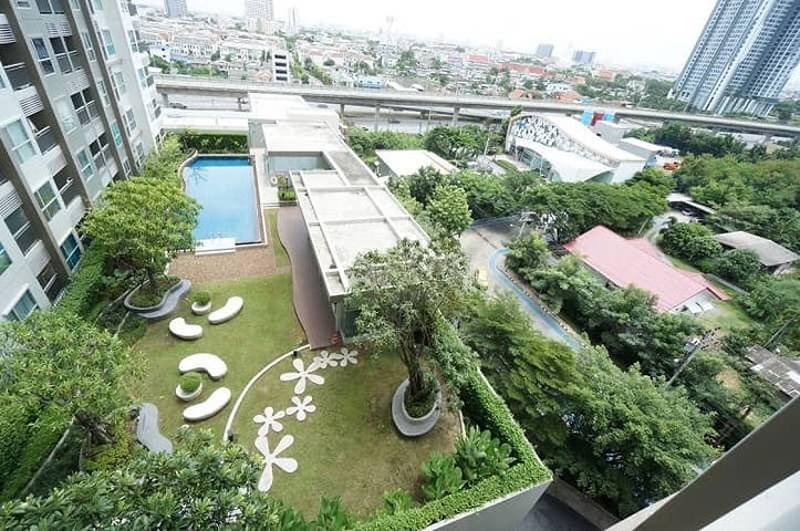 รูป ให้เช่าคอนโดแอสปาย สาทร-ตากสิน ทิมเบอร์ โซน (Aspire Sathorn-Taksin Timber Zone) เฟอร์ครบ + พร้อมอยู่ - รูปที่ 8/9