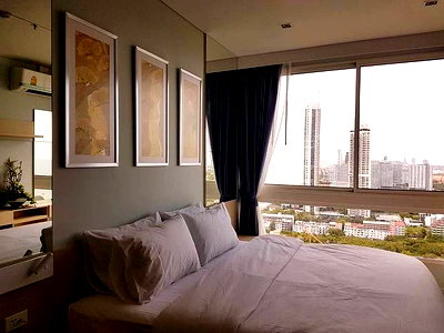 Condos for rent : veranda Residences Pattaya for rent 2 Bed 33thFloor sea view  S06-0272