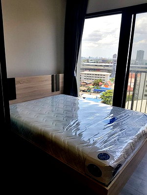 Condos for rent Tesco Lotus Superstore Rattanathibet :  For rent The Politan Rive Line❤️💜@condopremium💜❤️