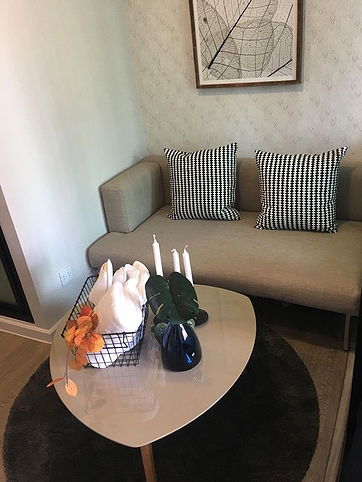 รูป ให้เช่าคอนโด Pause Sukhumvit 103 BTS อุดมสุข 800m (มีเครื่องซักผ้า) - รูปที่ 2/7