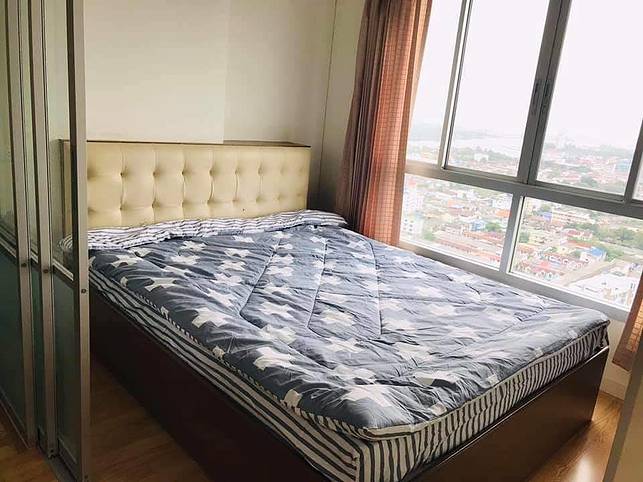 picture Condo for rent ,Lumpini Pakkred-Chaengwattana. Building B, Floor 28. Size 23 sqm. Fully furnished. - 1/5