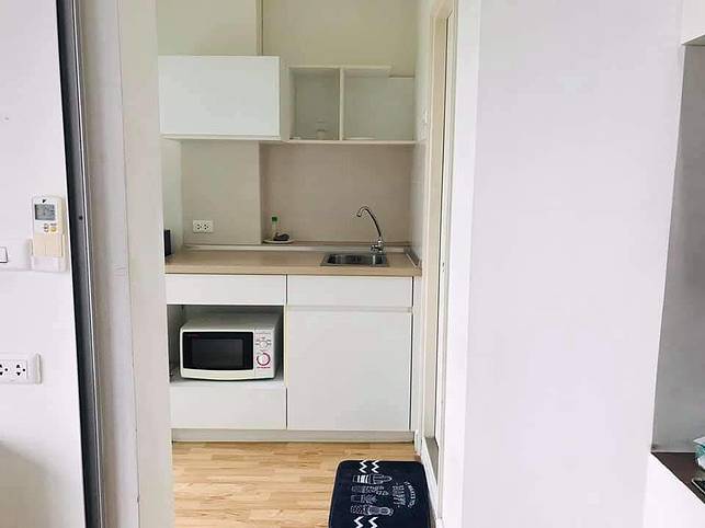 picture Condo for rent ,Lumpini Pakkred-Chaengwattana. Building B, Floor 28. Size 23 sqm. Fully furnished. - 4/5