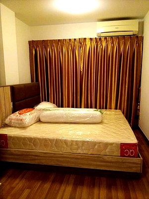 Condos for rent Central Plaza Chaengwattana : For Rent Summer Garden - 2 bed 52 sq.m.  2nd floor