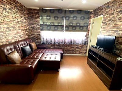 Condos for rent Suwannaphum International Airport : For Rent Lumpini Condo Town Romklao-Suvarnabhumi - 43 sq.m.  7th floor