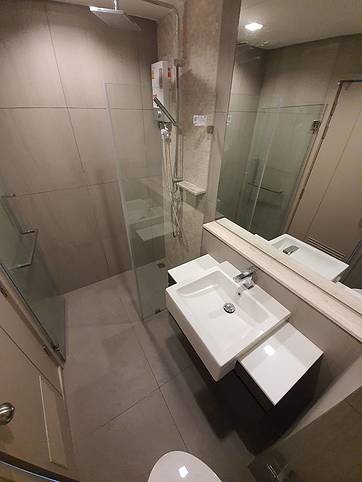 รูป ให้เช่า คอนโด politan rive ริมแม่น้ำเจ้าพระยา ชั้น 25 ขนาด 25 ตร.ม. เฟอร์ครบ ตกแต่งสวย - รูปที่ 9/19