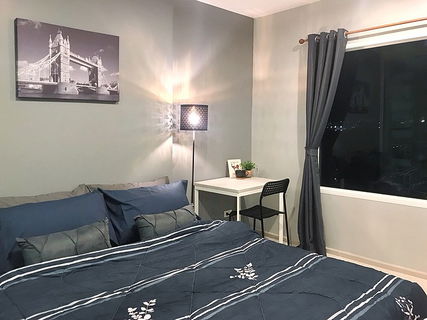 รูปภาพ SK01803 ให้เช่า แอสปาย เอราวัณ 1 นอน ขนาด 29.5 ตรม. เฟอร์ครบ * 170m BTS สถานีช้างเอราวัณ