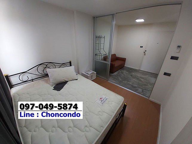 picture For Rent Lumpini Condo Town Chonburi-Sukhumvit - 1 bed 26 sq.m.  8th floor - 3/8