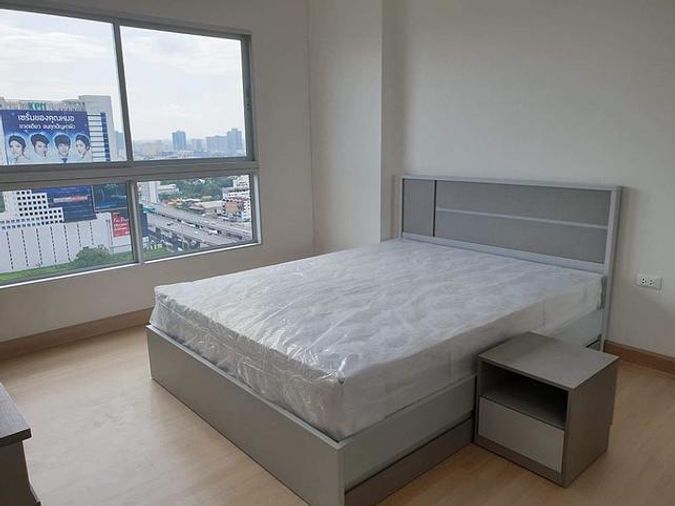 ให้เช่า คอนโด Supalai Veranda พระราม 9 พร้อมอยู่ ห้องมุม(LINE : @hubcondo)