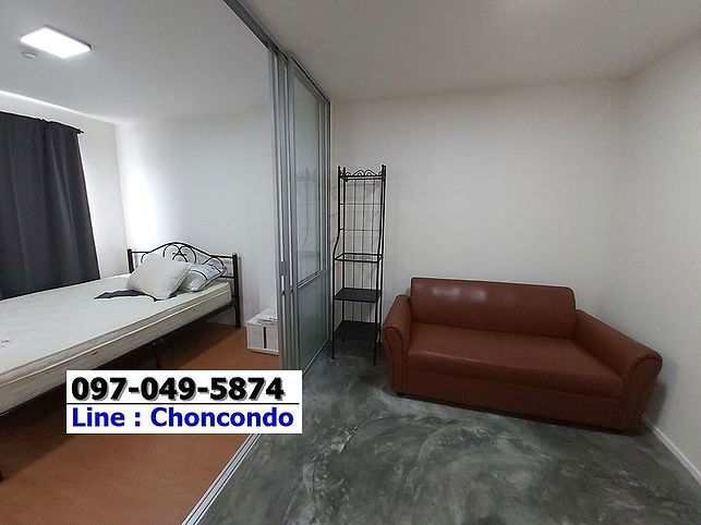picture For Rent Lumpini Condo Town Chonburi-Sukhumvit - 1 bed 26 sq.m.  8th floor - 5/8