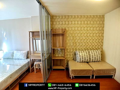Condos for rent : For Rent Lumpini Condo Town Chonburi-Sukhumvit - 1 bed 26 sq.m.  4th floor