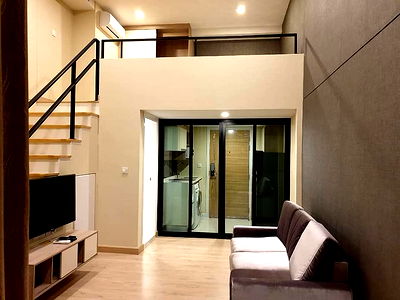 Condos for rent MRT Nonthaburi Civic Center : For Rent Knightsbridge Duplex Tiwanon - 1 bed 39 sq.m.  23rd floor