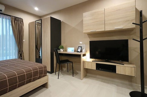 ให้เช่าคอนโด Aspire Ladprao 113 แอสปาย ลาดพร้าว 113 เฟอร์ครบพร้อมอยู่**มีเครื่องซักผ้า Line ID: @ppagent