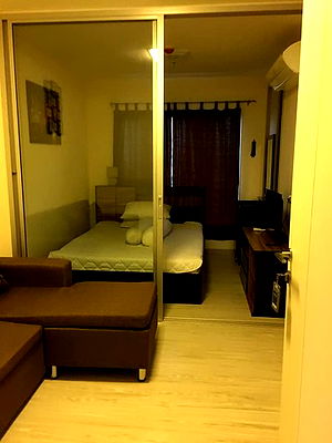Condos for rent MRT Nonthaburi Civic Center : For Rent Aspire Rattanathibet 2 - 1 bed 25 sq.m.  23rd floor