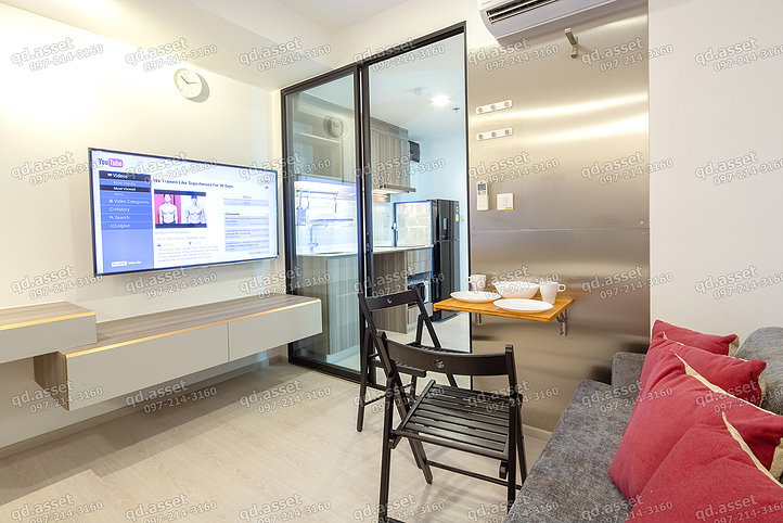 รูป ให้เช่าคอนโด Knightsbridge Interchange พหลโยธิน ชั้น12A ห้อง STUDIO 25ตรม.  เฟอร์นิเจอร์ครบ - รูปที่ 4/15