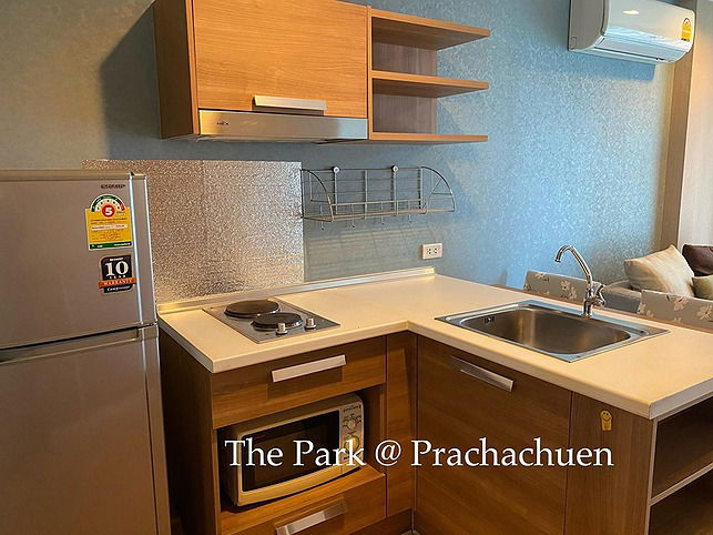 รูป ให้เช่าด่วนคอนโด The Park @ Prachachuen ใกล้ม.ธุรกิจบัณฑิตย์ (ห้องมุม) - รูปที่ 3/6