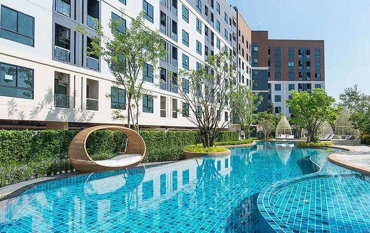 ให้เช่าคอนโด 1 ห้องนอน 23 ตร.ม. ยูนิโอ พระราม 2 - ท่าข้าม