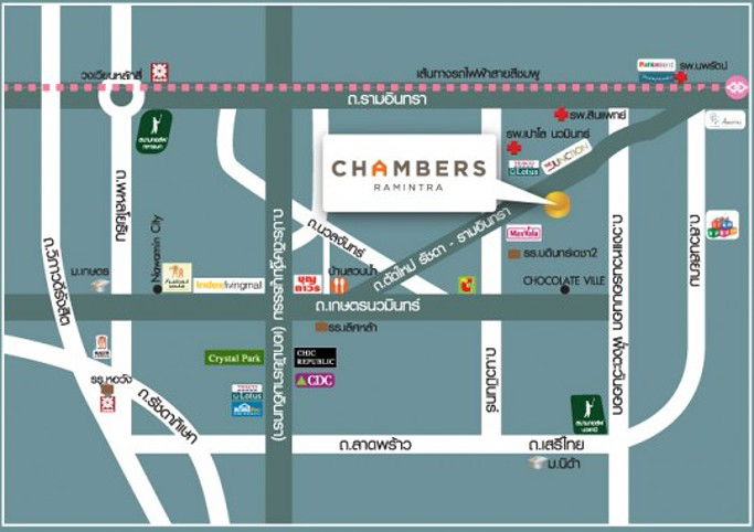 picture Chambers Ramintra condo for rent - 30/30