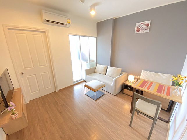 รูป ยู ดีไลท์ @ หัวหมาก 31ตรม ชั้น 19 1 นอน  8,500 บ. Line : @p2nproperty - รูปที่ 12/13
