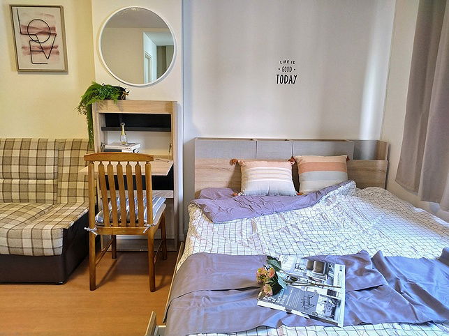 picture For Rent Lumpini Township Rangsit-Klong 1 - 23 sq.m.  7th floor - 2/10