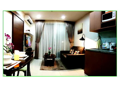 คอนโดให้เช่า : ให้เช่า คอนโดเดอะสกาย ( The Sky ) ชั้น 19 วิวทะเล  ตบแต่งครบพร้อมอยู่ 