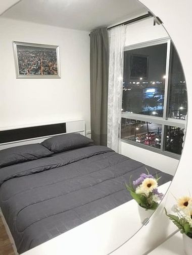 For Rent Lumpini Ville Onnut - Lat Krabang 2  - 1 bed 23 sq.m.  8th floor
