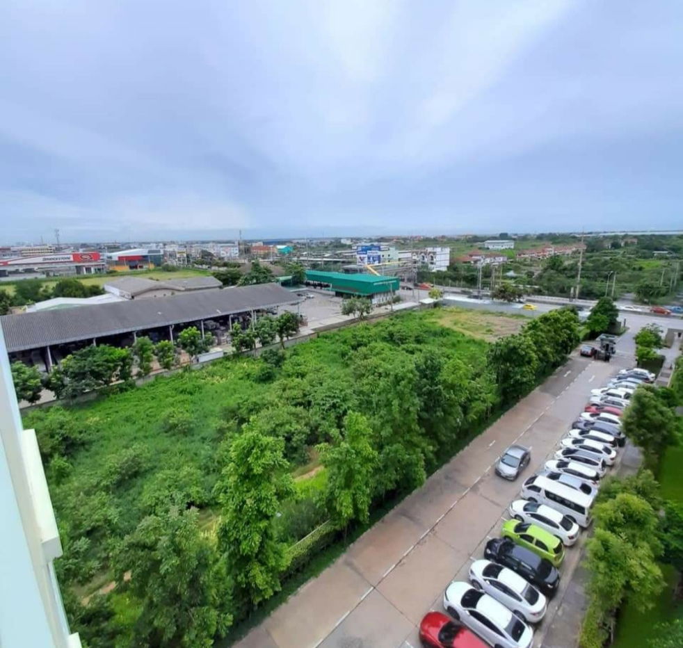 รูป ให้เช่าคอนโด ลุมพินีคอนโดทาวน์ ร่มเกล้า สุวรรณภูมิ ใกล้ Airport link ลาดกระบัง ชั้นสูง วิวสวย - รูปที่ 11/11