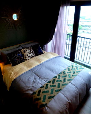 Condos for rent : Condo For rent The Politan Rive 1bed 31 sq.m river view fully furnish 12500 THB/Month