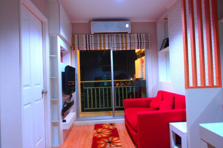 1-bed condo for rent, 31 sqm, Lumpini Ville Ratburana - Riverview