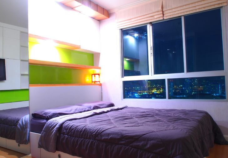 1-bed condo for rent, 31 sqm, Lumpini Ville Ratburana - Riverview