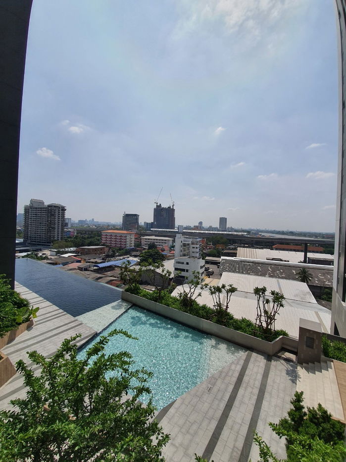 รูป ให้เช่าคอนโด politan rive ชั้น 11 ขนาด 25 ตร.ม.วิวสระ สวน แม่น้ำ ราคาประหยัด ถูกสุดโครงการ - รูปที่ 2/19