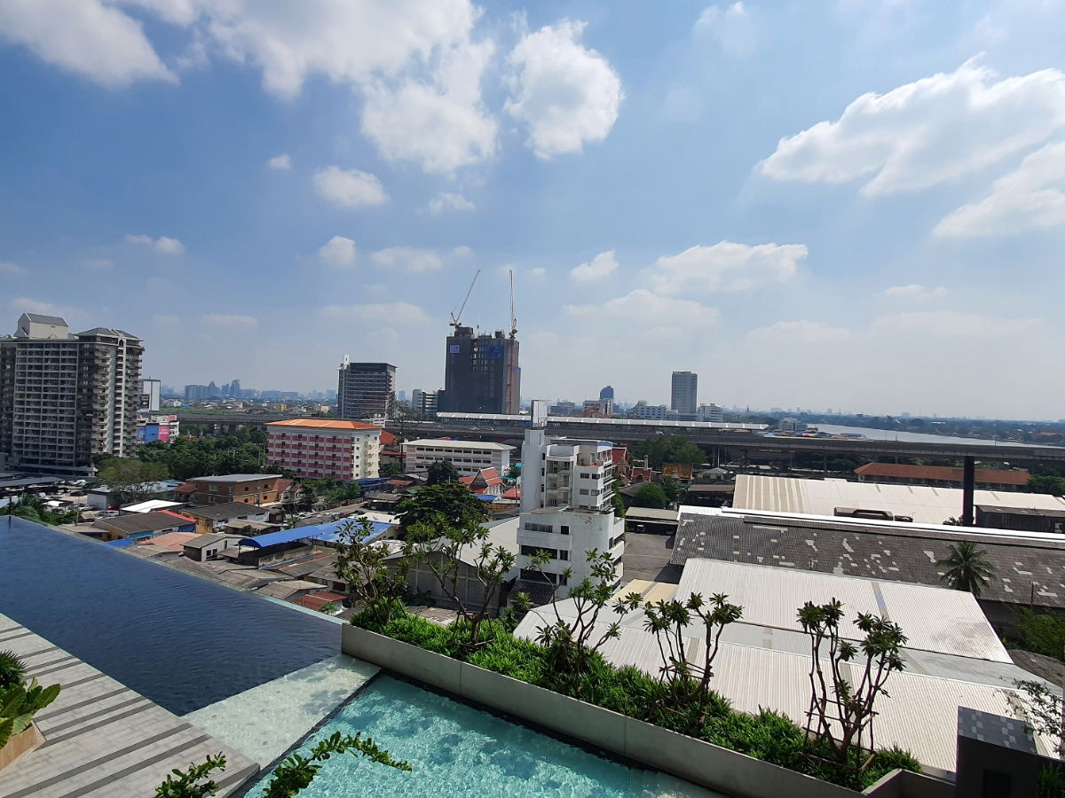 รูป ให้เช่าคอนโด politan rive ชั้น 11 ขนาด 25 ตร.ม.วิวสระ สวน แม่น้ำ ราคาประหยัด ถูกสุดโครงการ - รูปที่ 7/19