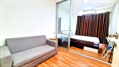 คอนโดให้เช่า : #R041_008 ให้เช่า V condo ลาดกระบัง เฟอร์ เครื่องใช้ไฟฟ้าครบ คุ้ม พร้อมอยู่ วิวโปร่ง เห็นสนามบิน