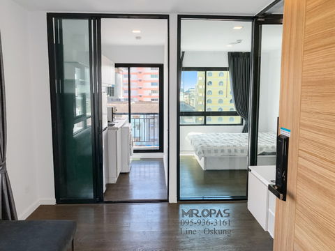 ❤️Owner| For Rent | Pause Sukhumvit 103 | East-Corner Room | 7 FL | 2-Side Views | Fully Furnished | BTS Udom Suk