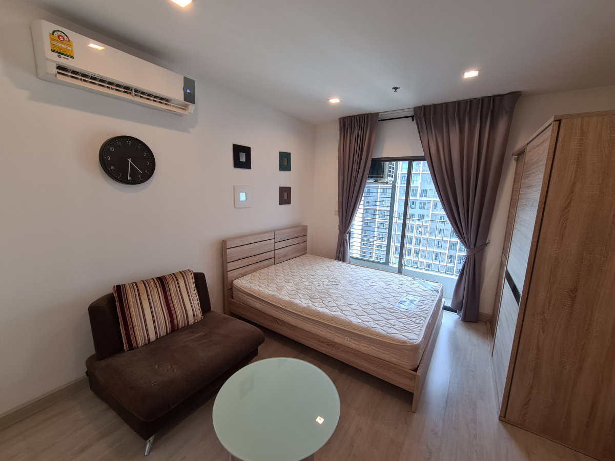 ให้เช่า Ideo Mobi Sukhumvit ตึก B ชั้น 21 [มีเครื่องซักผ้า] เฟอร์ครบ พร้อมอยู่ [Line: @lifeland]