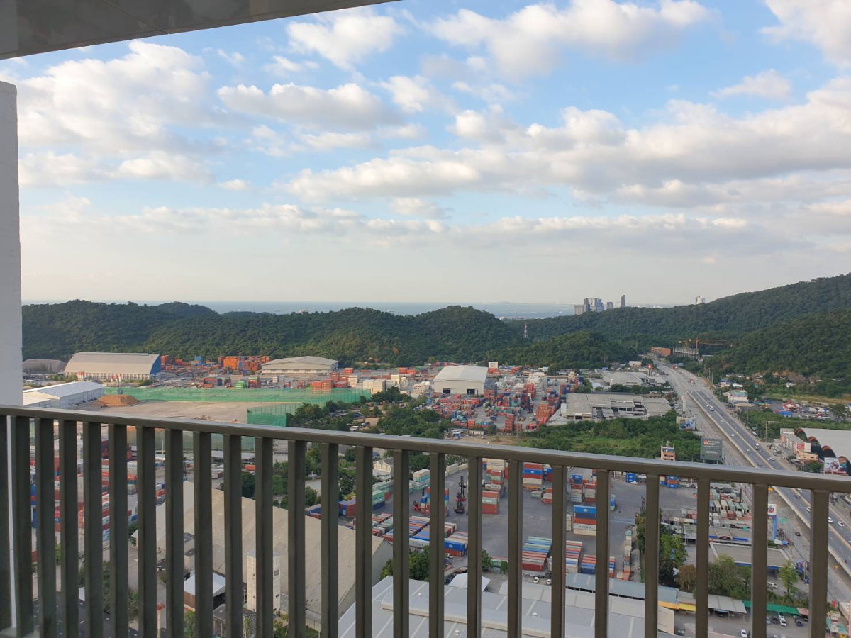 รูป (Owner post)ให้เช่าคอนโด น็อตติ้ง ฮิลล์ แหลมฉบัง-ศรีราชา ห้อง1bed plus (ปรับเป็น 2ห้องนอนได้เลย)  ชั้น33.เฟอร์นิเจอร์ครบ วิวสวย พร้อมเข้าอยู่ - รูปที่ 31/57