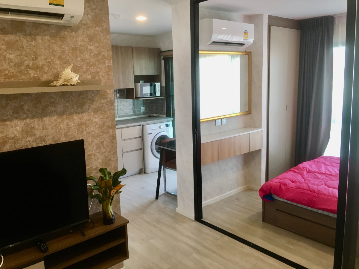 รูป ให้เช่า Kave Condo ติดถนนใหญ่ ตรงข้าม ม. กรุงเทพ รังสิต ชั้น 7 อาคาร A ห้อง A707 - รูปที่ 3/14